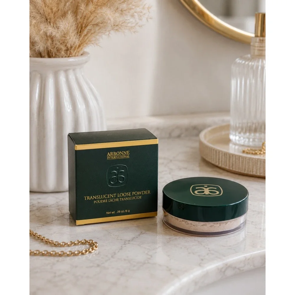 Arbonne International Translucent Loose Powder No 1 Face Setting Makeup 0.39oz